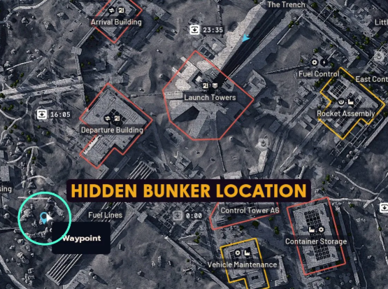 arc raiders hidden bunker location